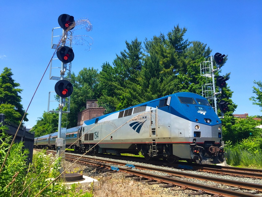Photo of Amtrak #55 at Greenfield
