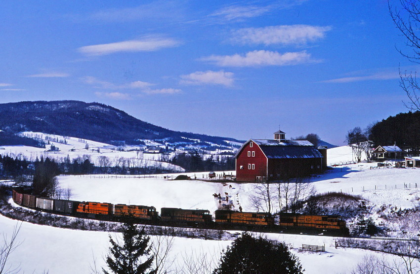 Photo of Maine Central east of St. Johnsbury, Vt.