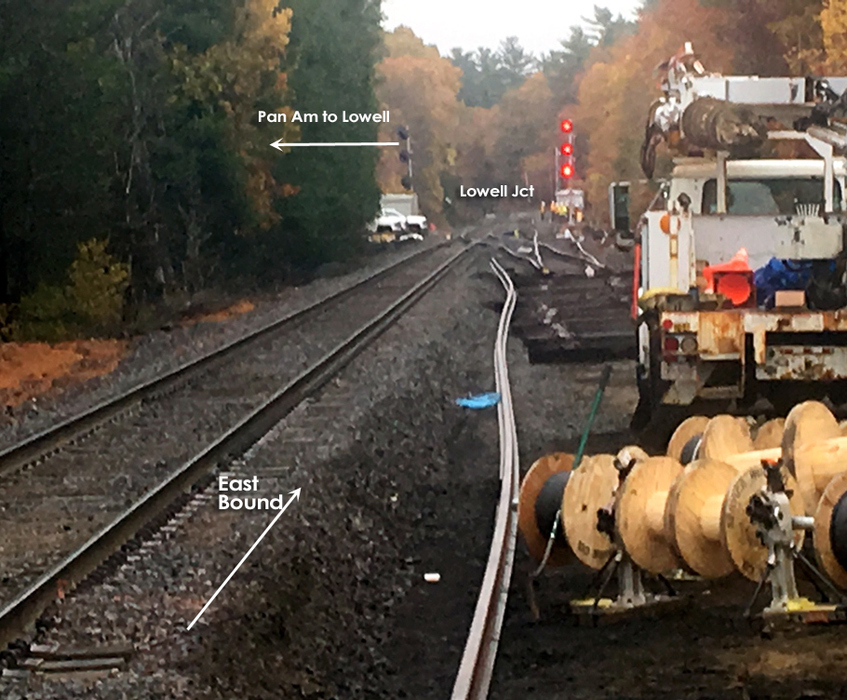 Photo of New crossover at Lowell Jct in Andover, MA