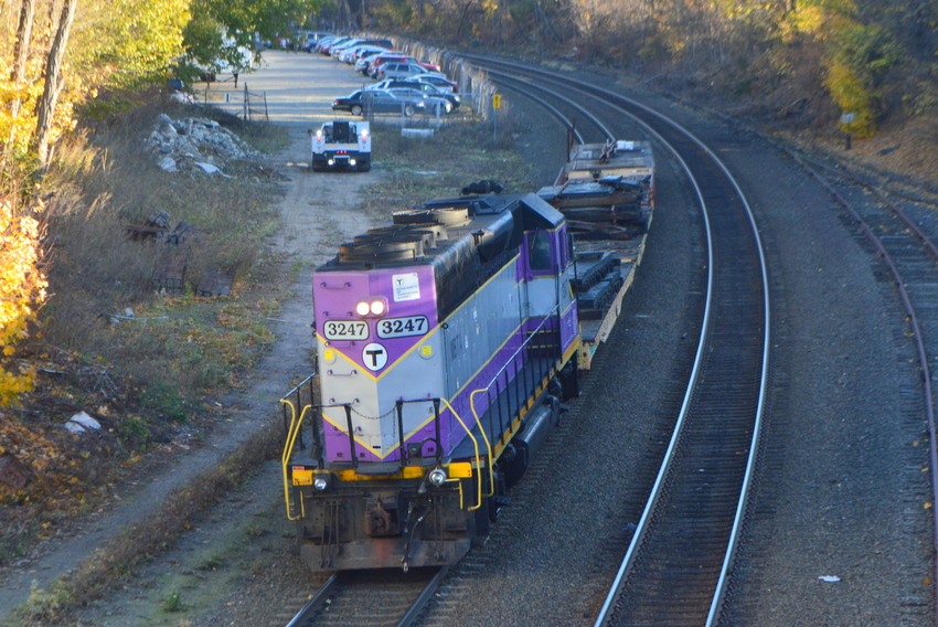 Photo of Work Train at Somerville