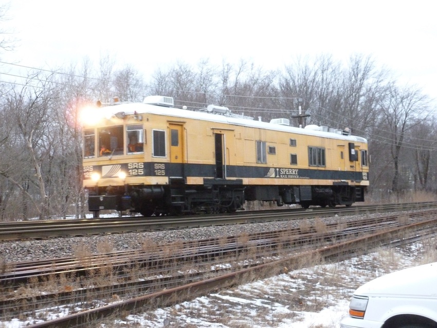 Photo of Sperry rail car in Ward HIll