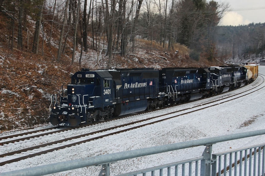 Photo of Making Good Time Rolling Past Wachusett Station