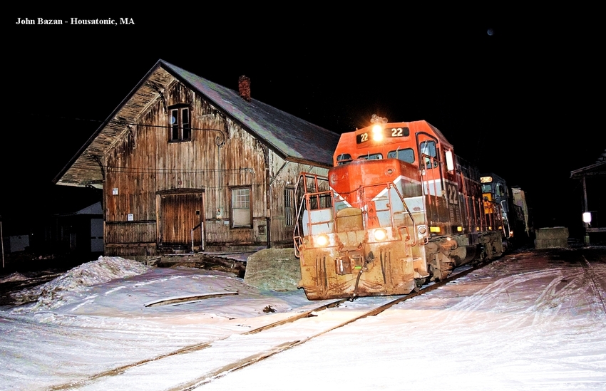 Photo of Night Train At Housatonic, MA