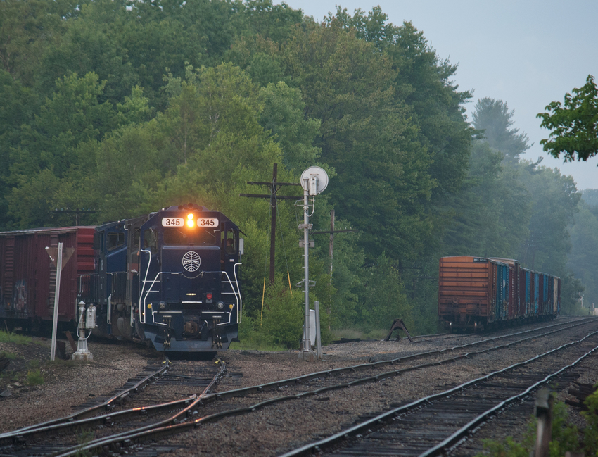 Photo of RUPO 345 Enters the Mainline