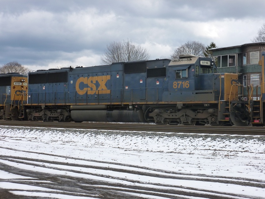 Photo of CSX SD60 in Lawrence