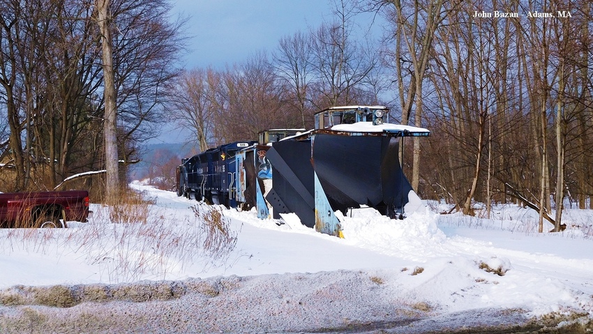 Photo of Snowplow Train At North Adams - 2