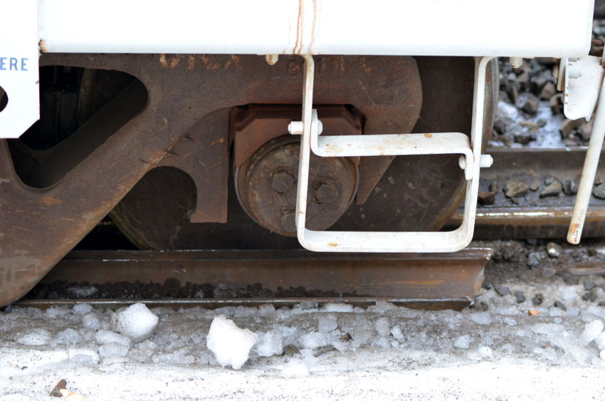 Photo of Charlemont Derailment- Broken Rail