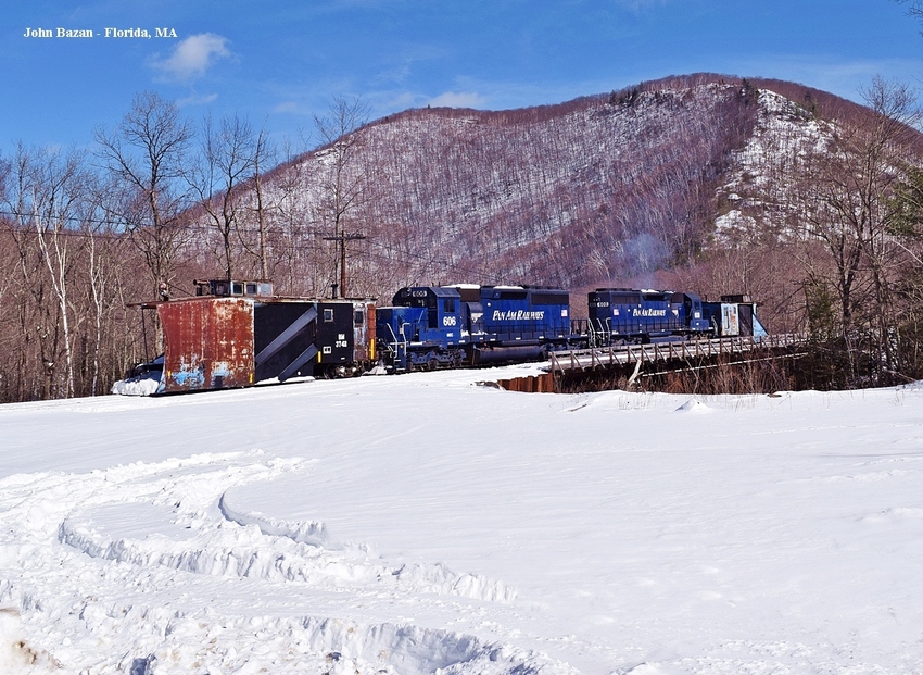 Photo of Snowplow Train At Florida, MA