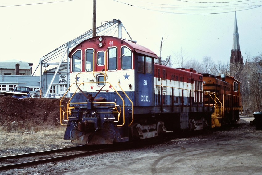 Photo of Connecticut Central engines 36 and 35
