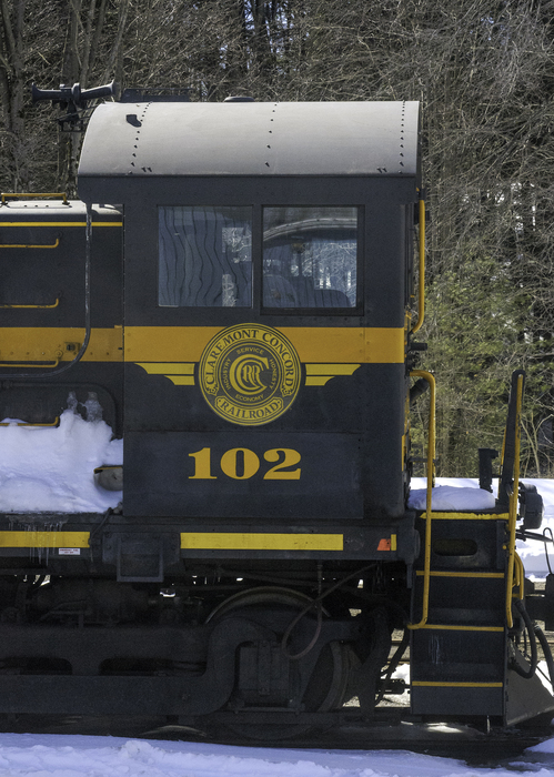Photo of CCRR 102 Cab Side Detail with Herald