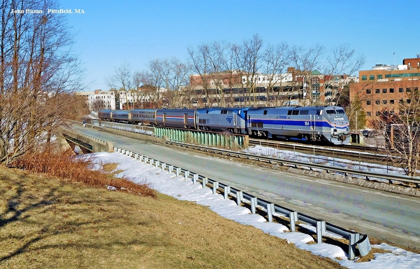 Photo of Amtrak Train 449 At Pittsfield, MA