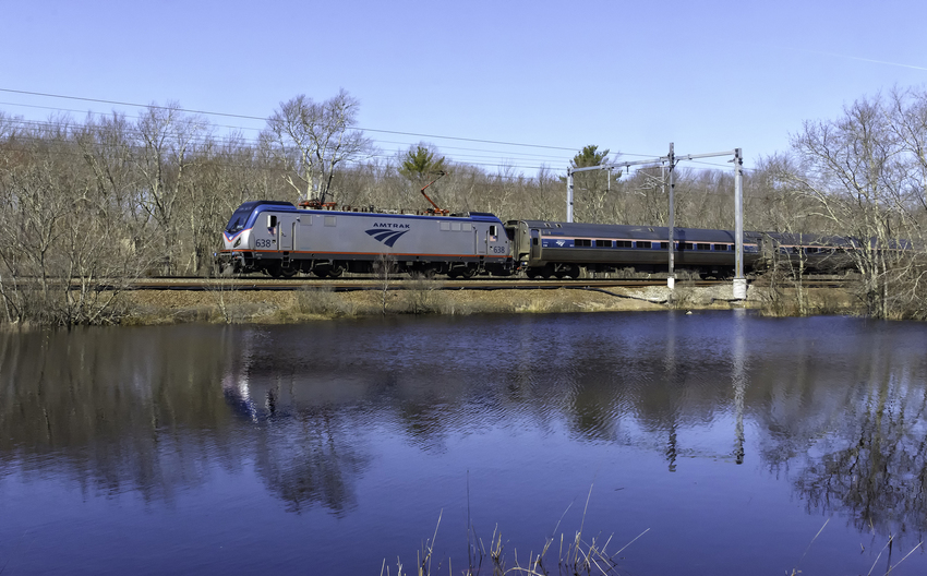 Photo of New Amtrak Regional Train 149 at West Kingston, RI
