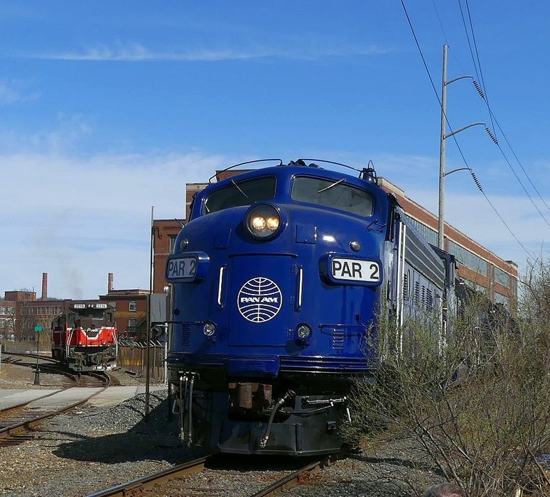 Photo of P&W Hands-off the RB&BB Circus train to Pan Am
