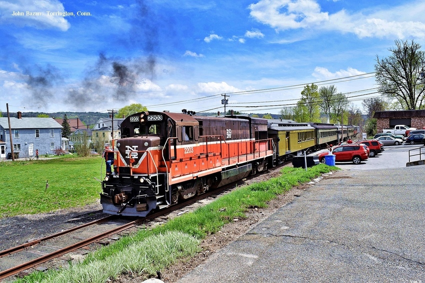 Photo of Excursion Train At Torrington, Conn.