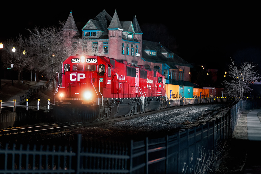 Photo of CP 252 at Plattsburgh, NY