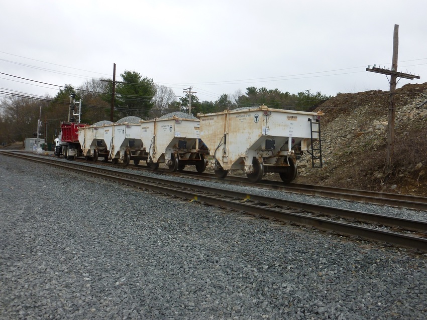 Photo of Keolis ballast train