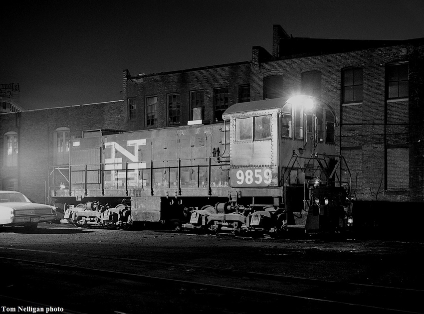 Photo of Union Freight Railroad at night
