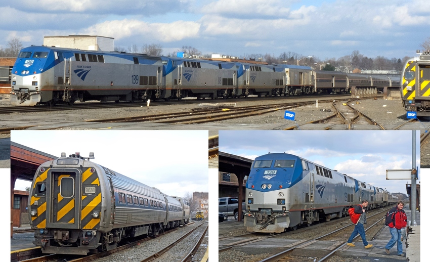 Photo of Amtrak 449 arrives Springfield with lots of power