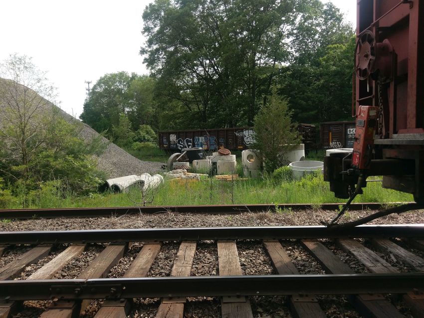 Photo of Another unexpected sight at Medfield Junction.