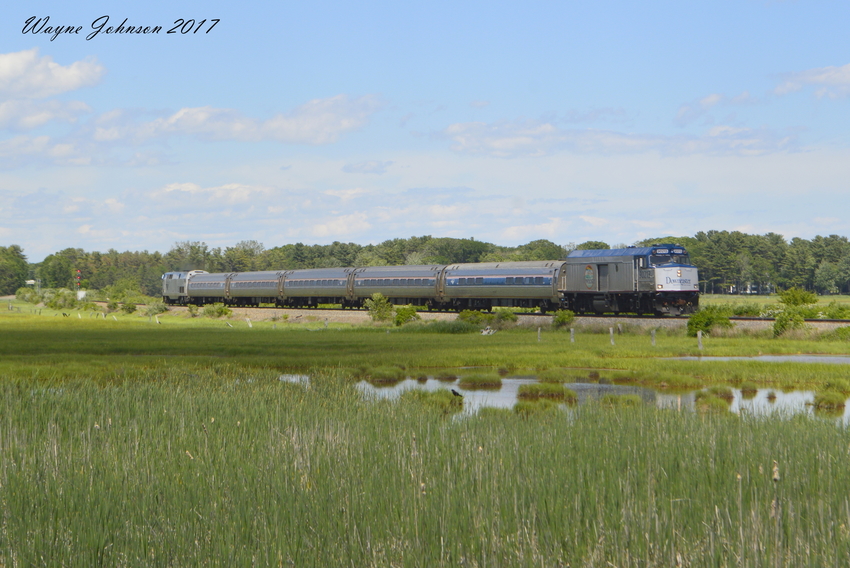 Photo of Amtrak 686 at Winnocks Neck
