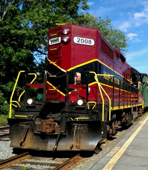 Photo of The Massachusetts Coastal Railroad Energy Train On Thursday June 22nd, 2017