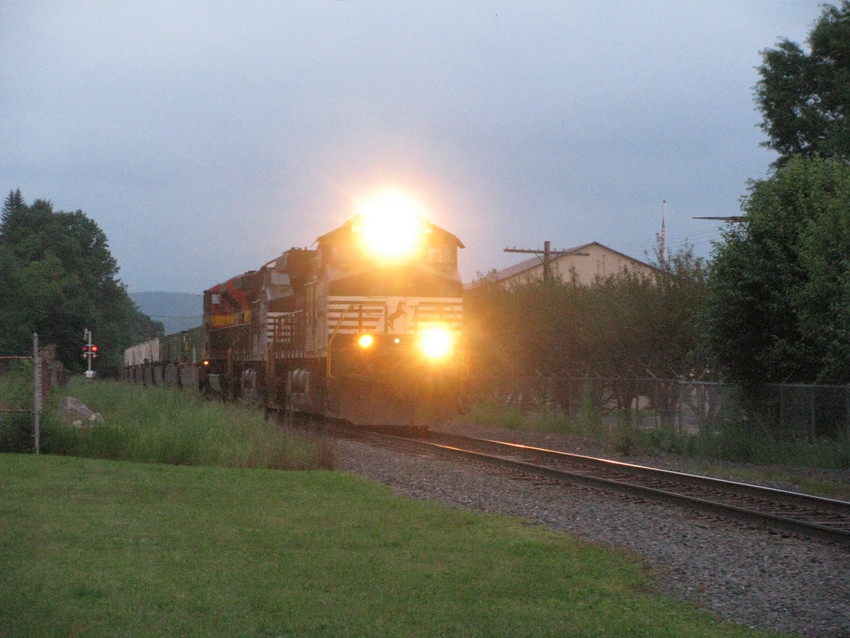Photo of train - 23k going by orange ma on 7-1-2017