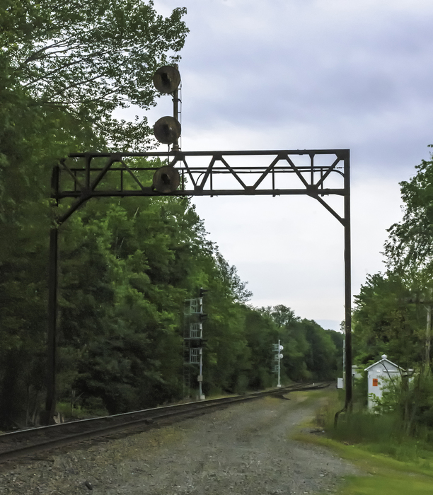 Photo of Old B&M Signal Bridge at Parker's is Living on Borrowed Time