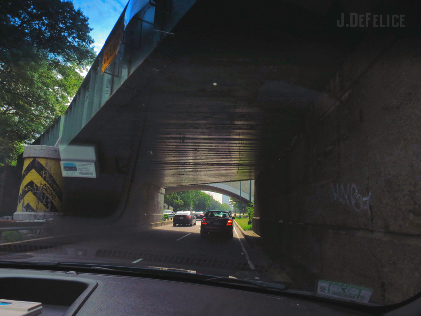 Photo of Driving Under the Grand Junction Branch, Boston MA