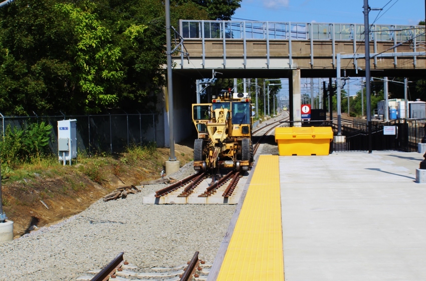 Photo of Track work at Kingston Station