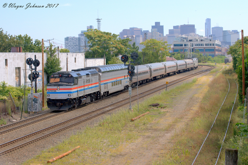 Photo of Amtrak 683 at Mystic Junction
