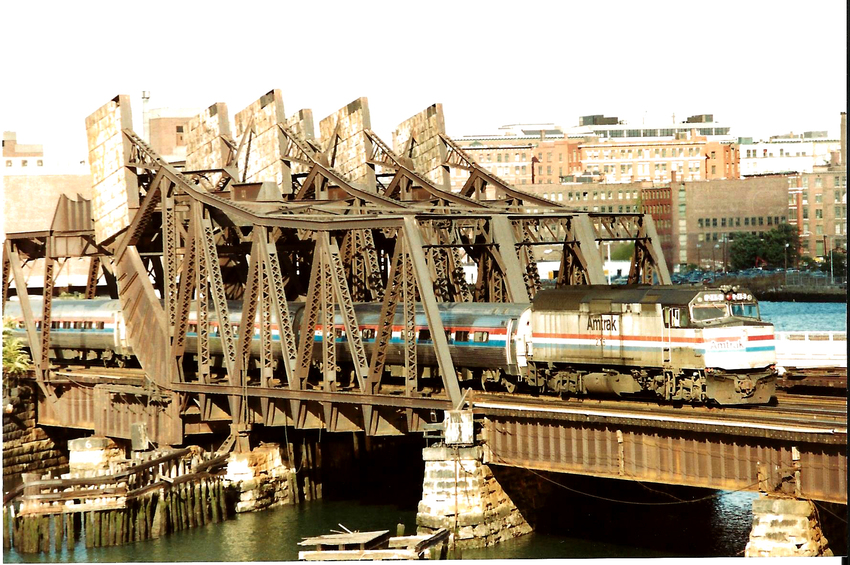 Photo of Crossing Fort Point Channel Boston