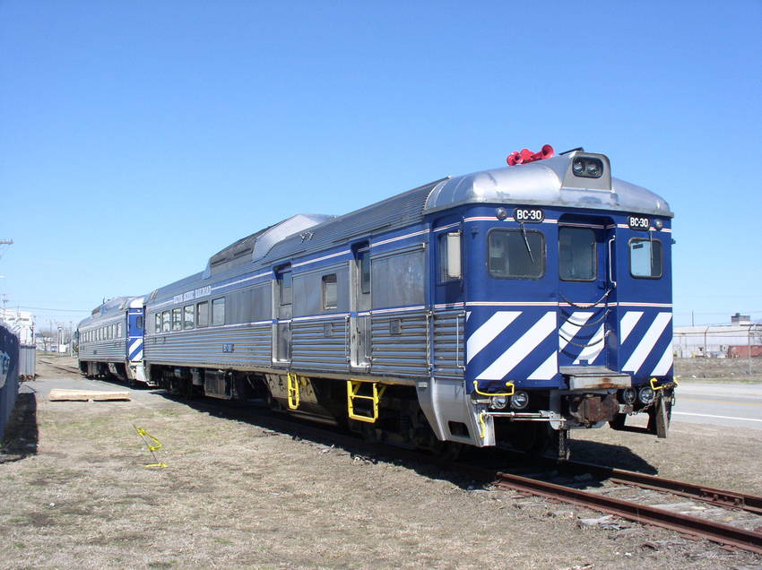 Photo of Former Wilton Scenic R.R. RDC's at Quonset Pt.