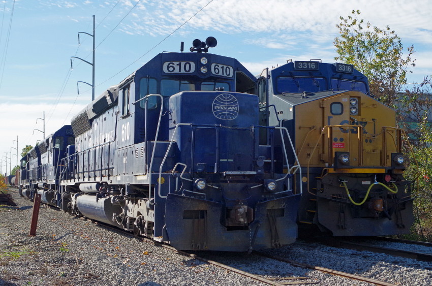 Photo of CSX & Pan Am @ Worcester, Ma.