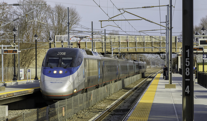 Photo of Westbound Extra Acela Equipment Move at Kingston RI
