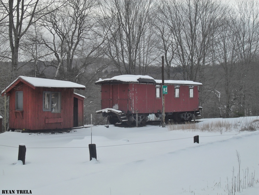 Photo of The old Caboose at Bancroft