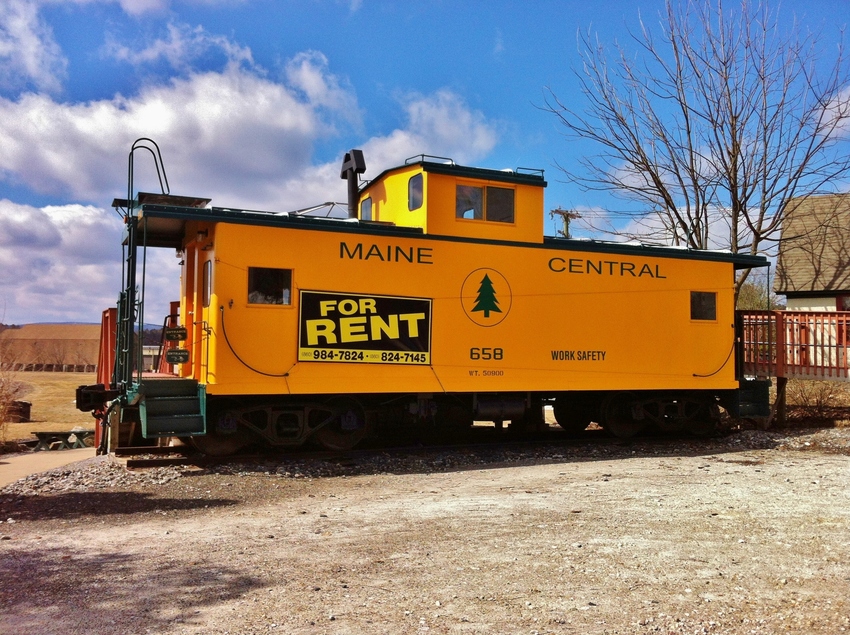 Photo of Old Maine Central Caboose in CT