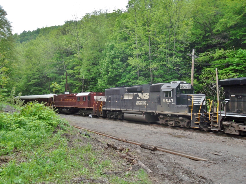 Photo of Inspection Train at Hoosac Tunnel