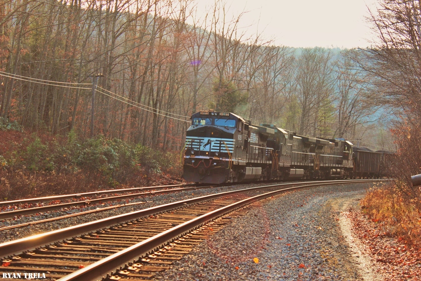 Photo of Coal train sits at Soap Stone