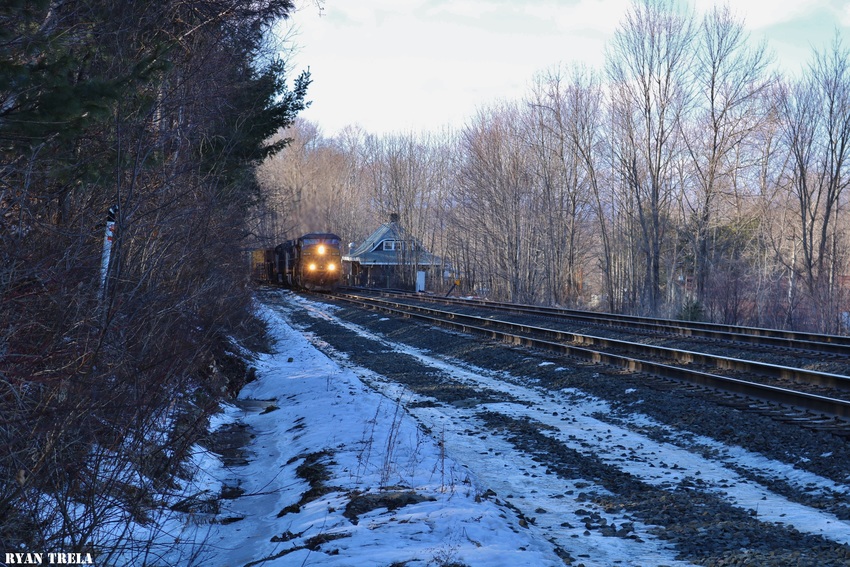 Photo of Headed upgrade past the old Dalton Depot