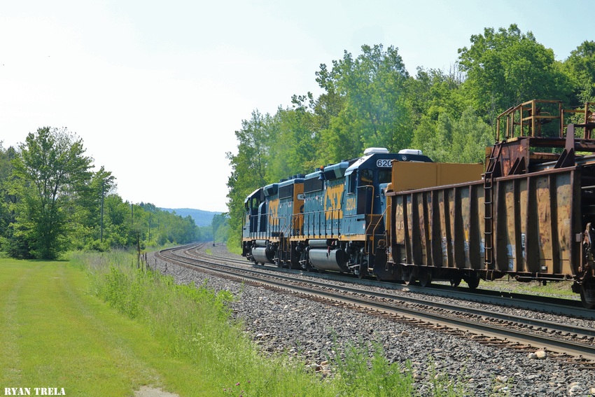 Photo of CSX rail train in Hinsdale