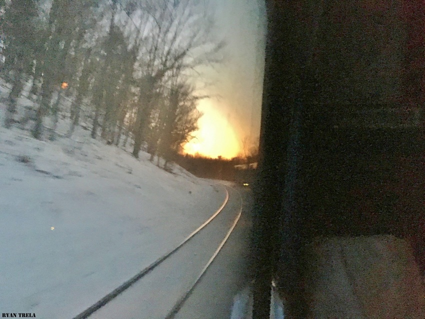 Photo of A view from my room aboard Amtrak 449