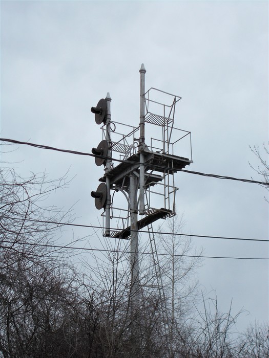 Photo of B&M westbound signal,Gardner,Mass