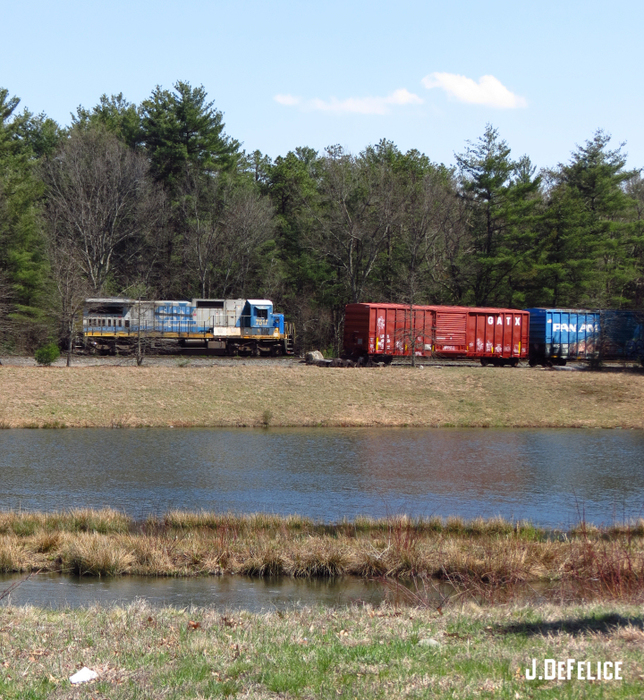 Photo of ex-CSX Pan Am in Hill Yard, Ayer MA