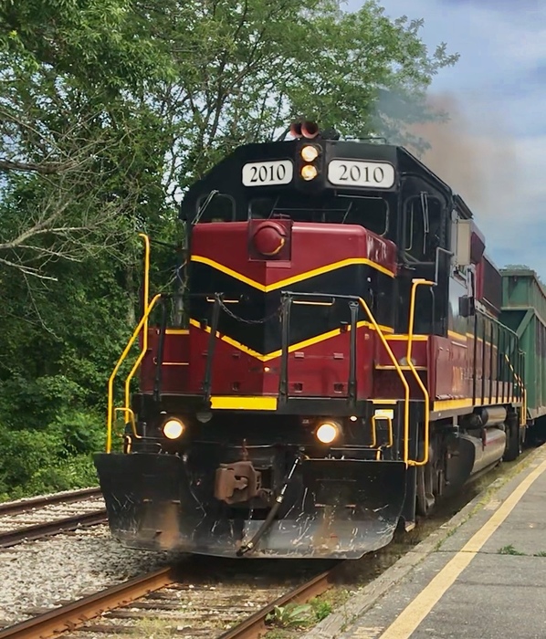 Photo of The Massachusetts Coastal Railroad’s Energy Train On Friday June 22nd, 2018