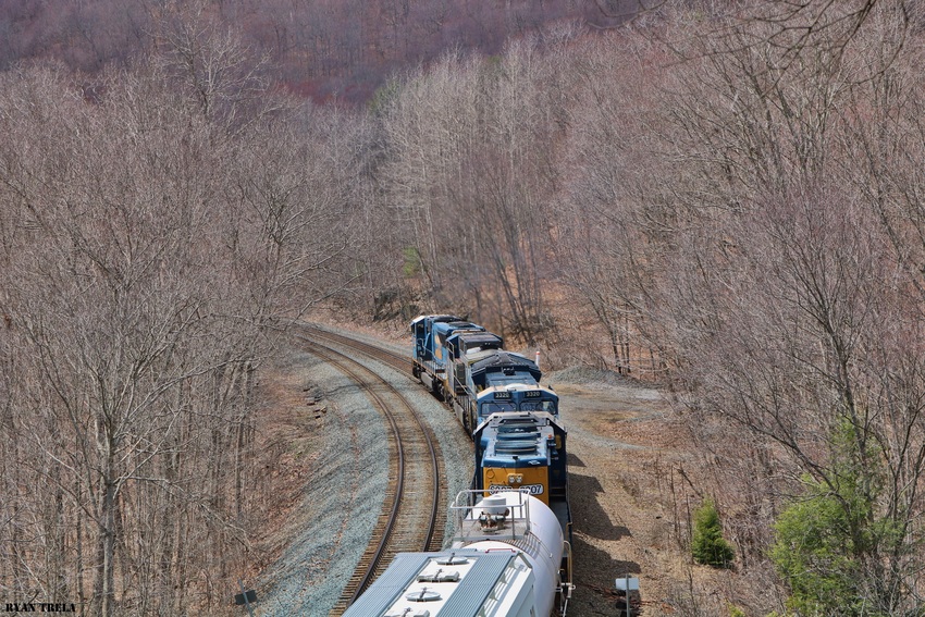 Photo of CSX Westbound in Chester