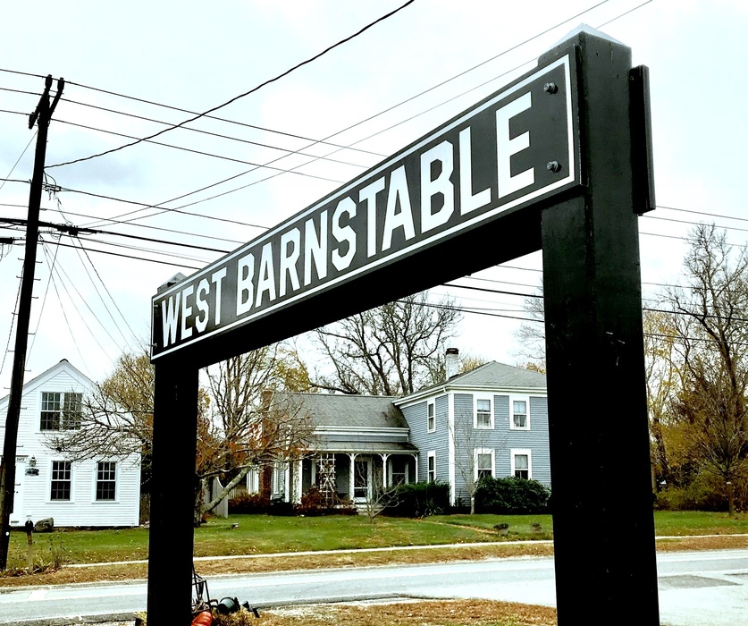Photo of Signage At The West Barnstable Railroad Station