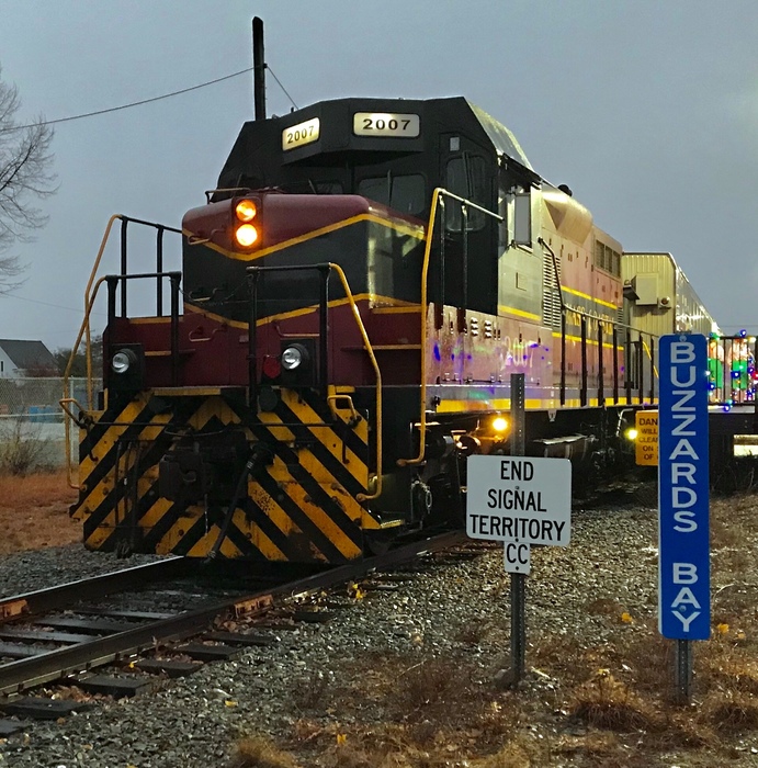 Photo of The Cape Cod Central Railroad’s Polar Express Train On December 2nd, 2018