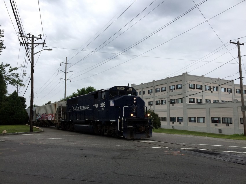Photo of PanAm 506 on Lowell Hill Branch