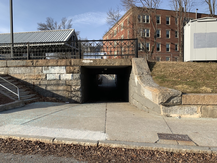 Photo of Roslindale, MA Pedestrian Tunnel