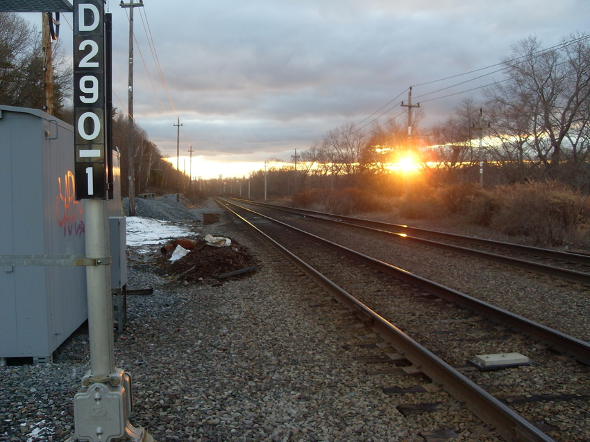 Photo of Setting sun in North Andover